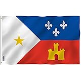ANLEY Fly Breeze 3x5 Foot Ethnic Acadian Flag