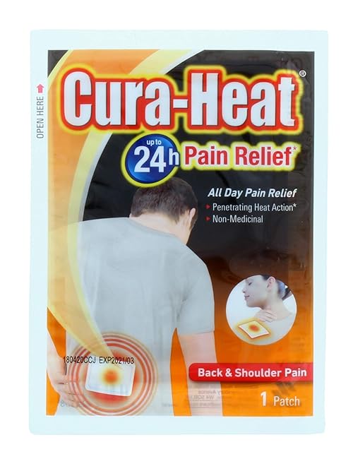 Cura Heat Back Pain Clip Strip
