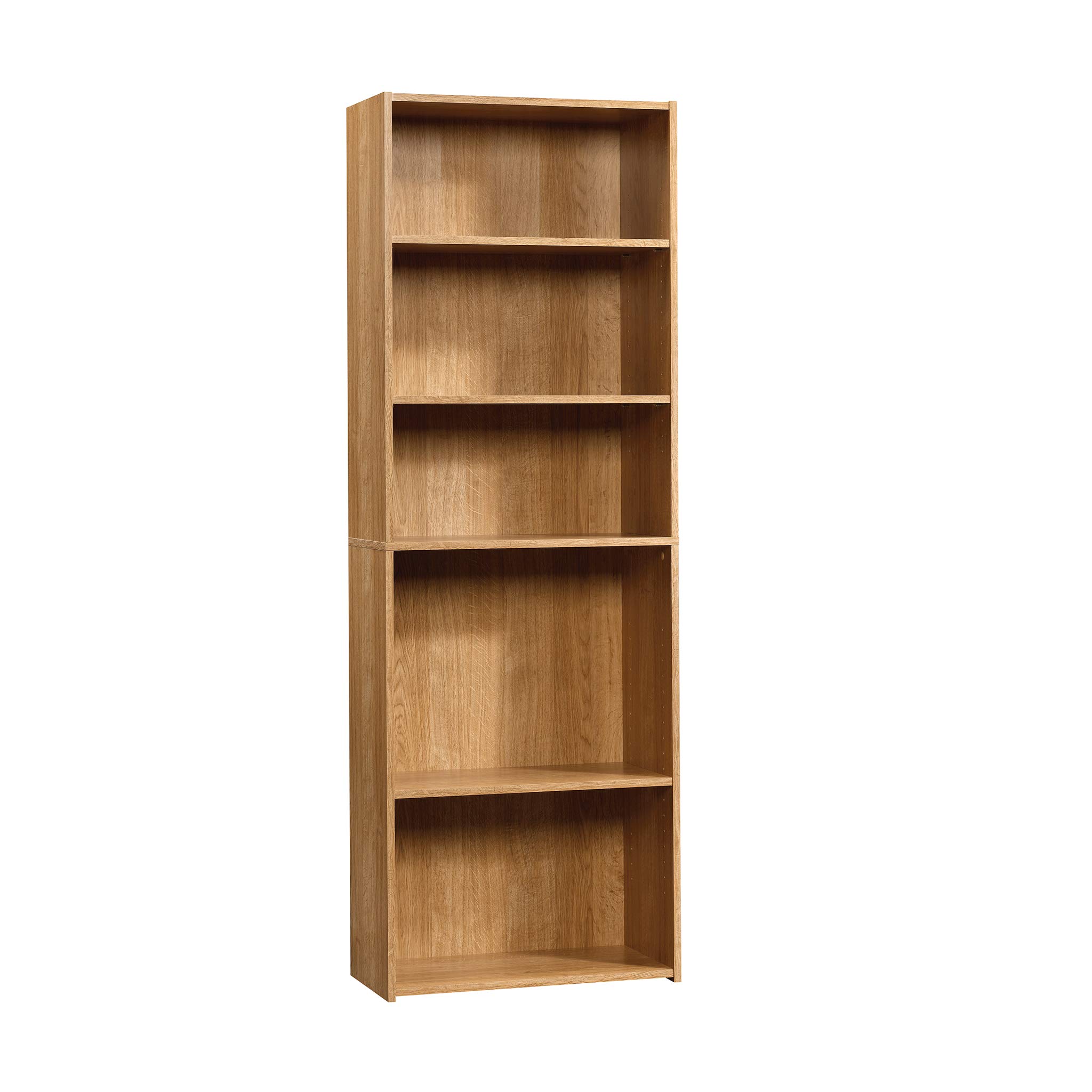 Photo 1 of **CHIP ON WOOD-SEE PICS***Sauder Beginnings 71 3/16"H 5-Shelf Transitional Bookcase, Oak/Light Finish,