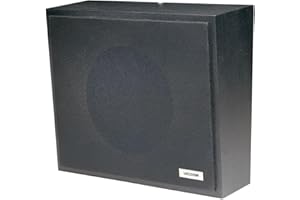 VALCOM VC-V-1016-BK 1Watt 1Way Wall Speaker - Black - NEW - White Box - VC-V-1016-BK