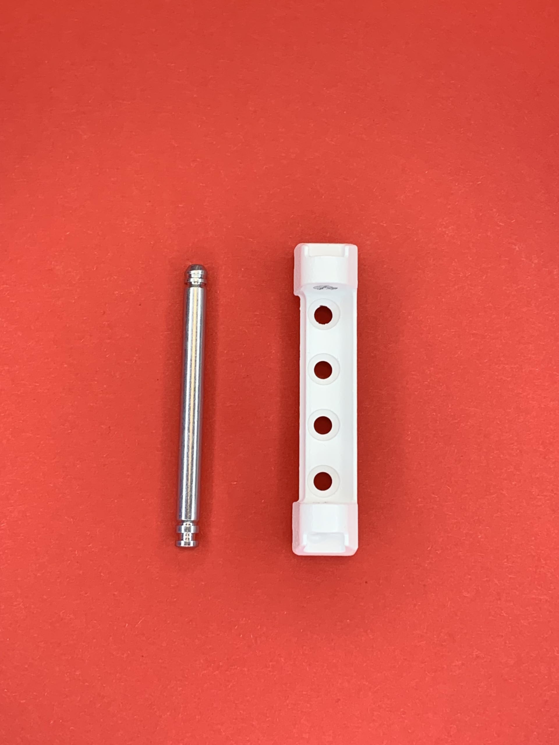 Maco scissor bearing 204039 204779 with scissor bearing pin (painted white)