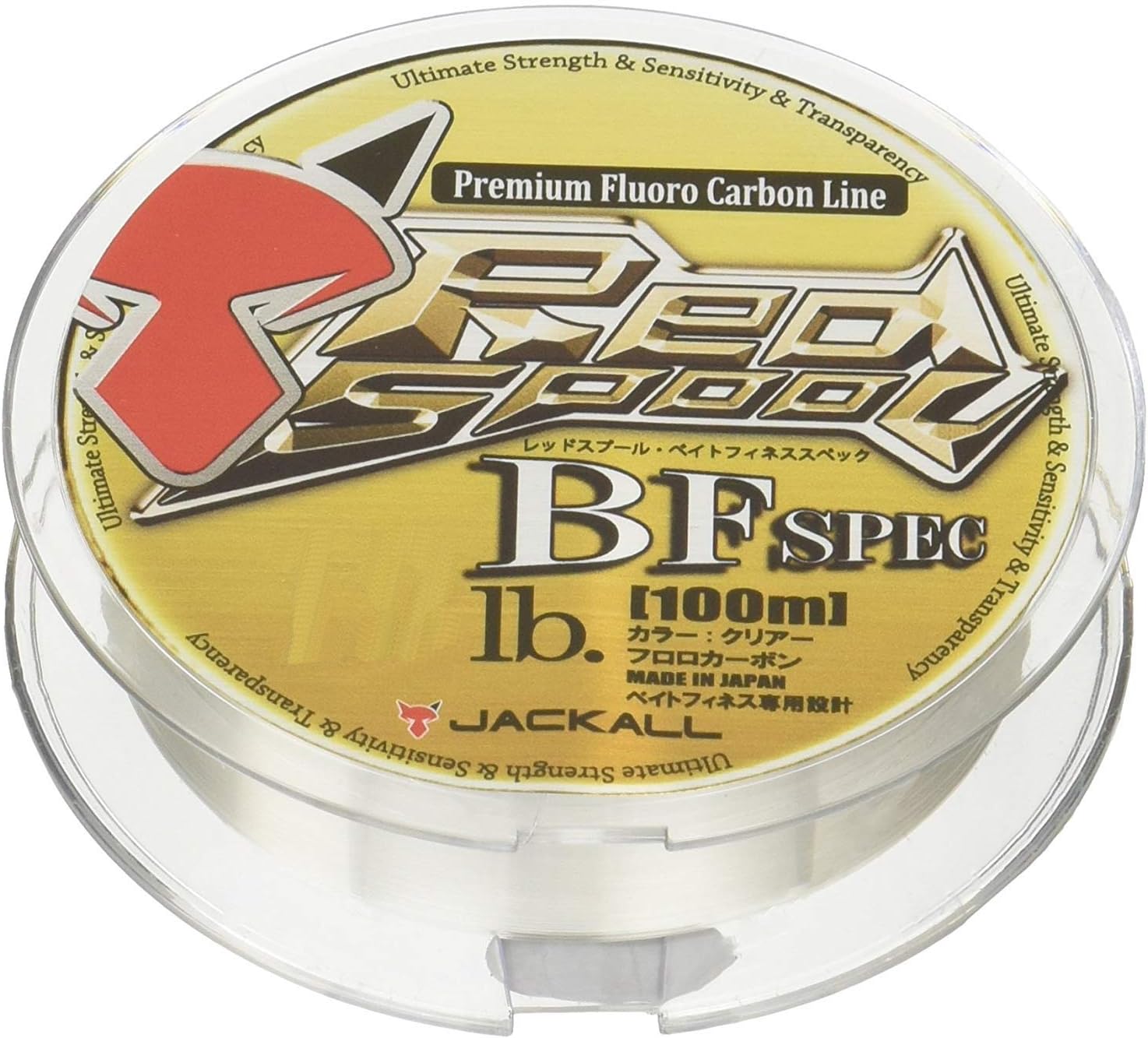 Amazon Jackall ジャッカル フロロカーボンライン レッドスプール ベイトフィネススペック 100m 2 5号 10lb Jackal ジャッカル スポーツ アウトドア