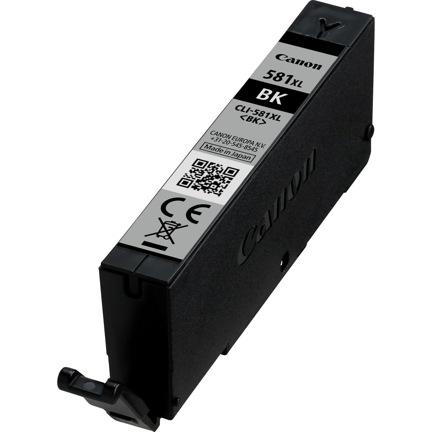 Canon CLI-581BK XL - XL size - black - original - blister with security - ink tank - for PIXMA TS6250, TS6251, TS6350, TS6351, TS8250, TS8251, TS8252, TS9155, TS9550, TS9551