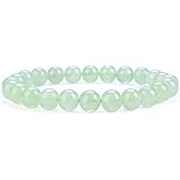 Cherry Tree Collection Gemstone Beaded Stretch Bracelet 8mm Round Beads 7"