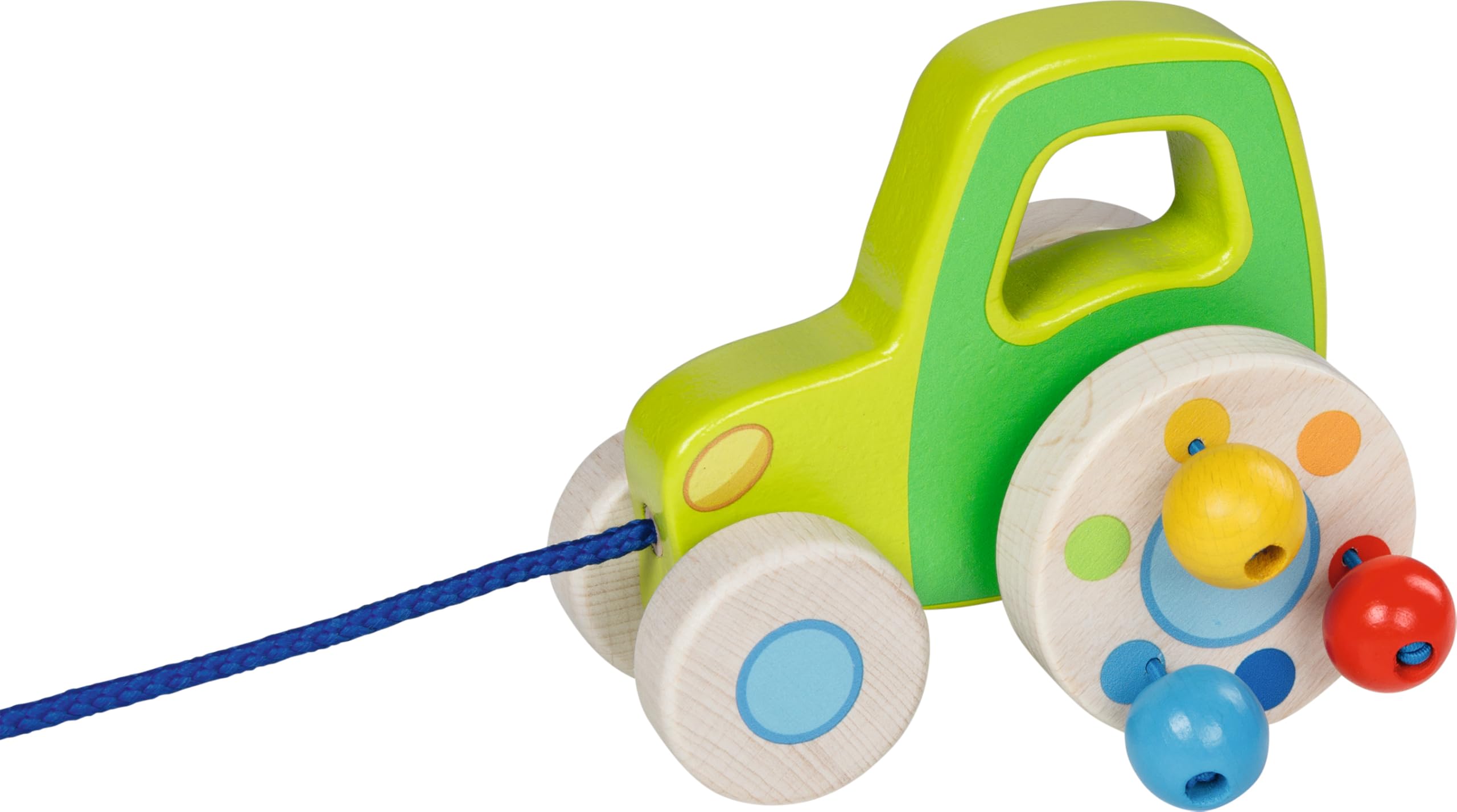 Goki - Tractor for baby dolls, multi-coloured (54868)