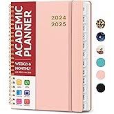 Academic Planner 2024-2025 For Women & Men, Monthly and Weekly Calender Planner, Jul 2024 - Jun 2025, A5 (6.3" x 8.5"), Teach