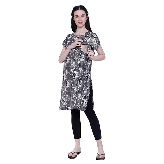 Women Feeding/Maternity Wear Kurti (Feed-61-Multicolor)