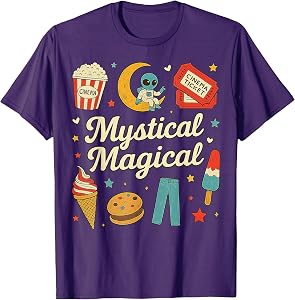 Mystical Magical Retro Aesthetic Space Gifts Men Women Kids T-Shirt