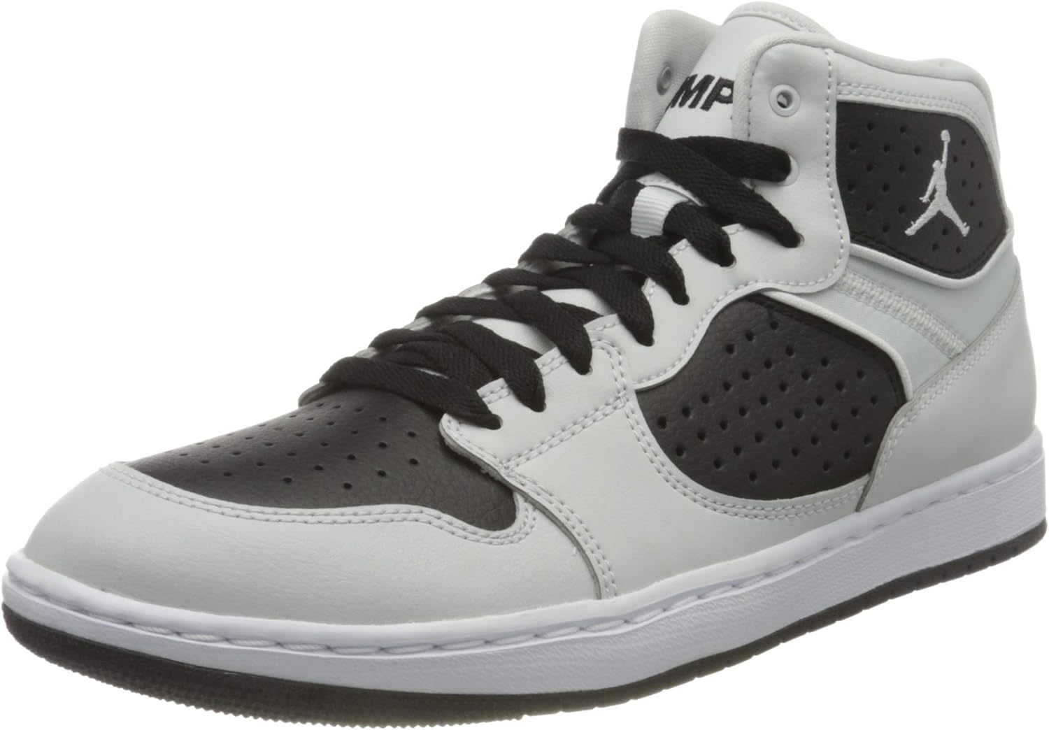 jordan access white black