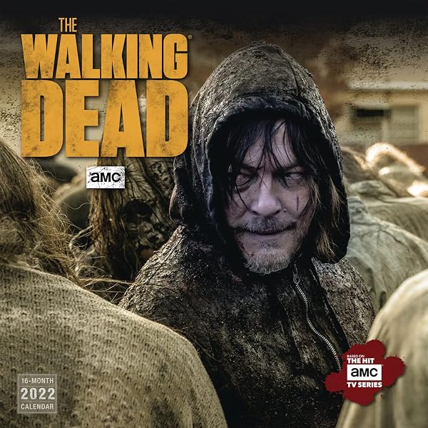 AMC The Walking Dead 2023 Wall Calendar, 12" x 12" : Amazon.ca: Office  Products