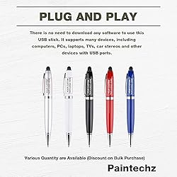 Paintechz Custom Pen USB Flash Drives 500 Pack