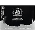 New York Central Watercolor Block, 140 lb Cold Press 7x10 inch, 20 Sheets, Archival Watercolor Paper for Artists, Students, G