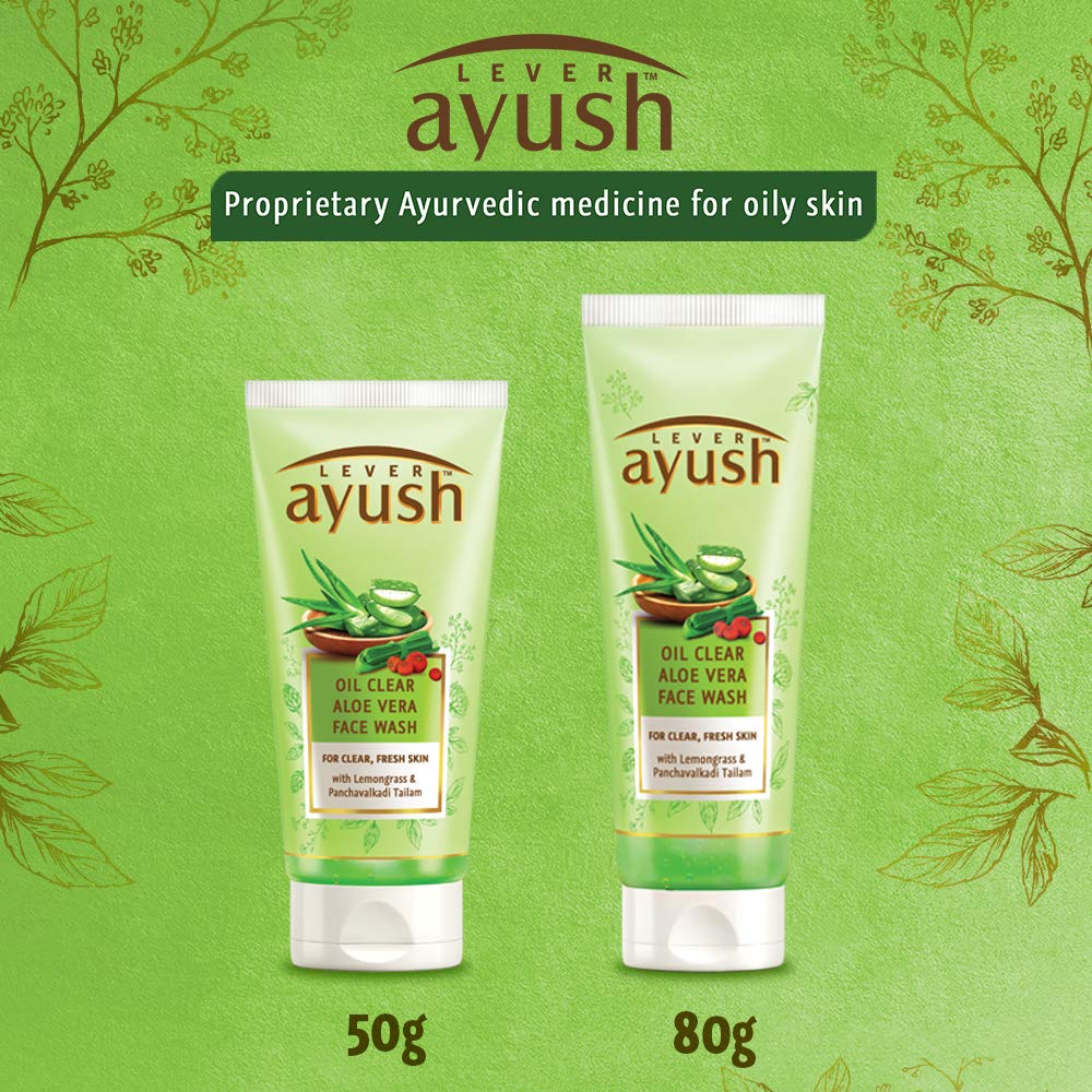 lever ayush face wash