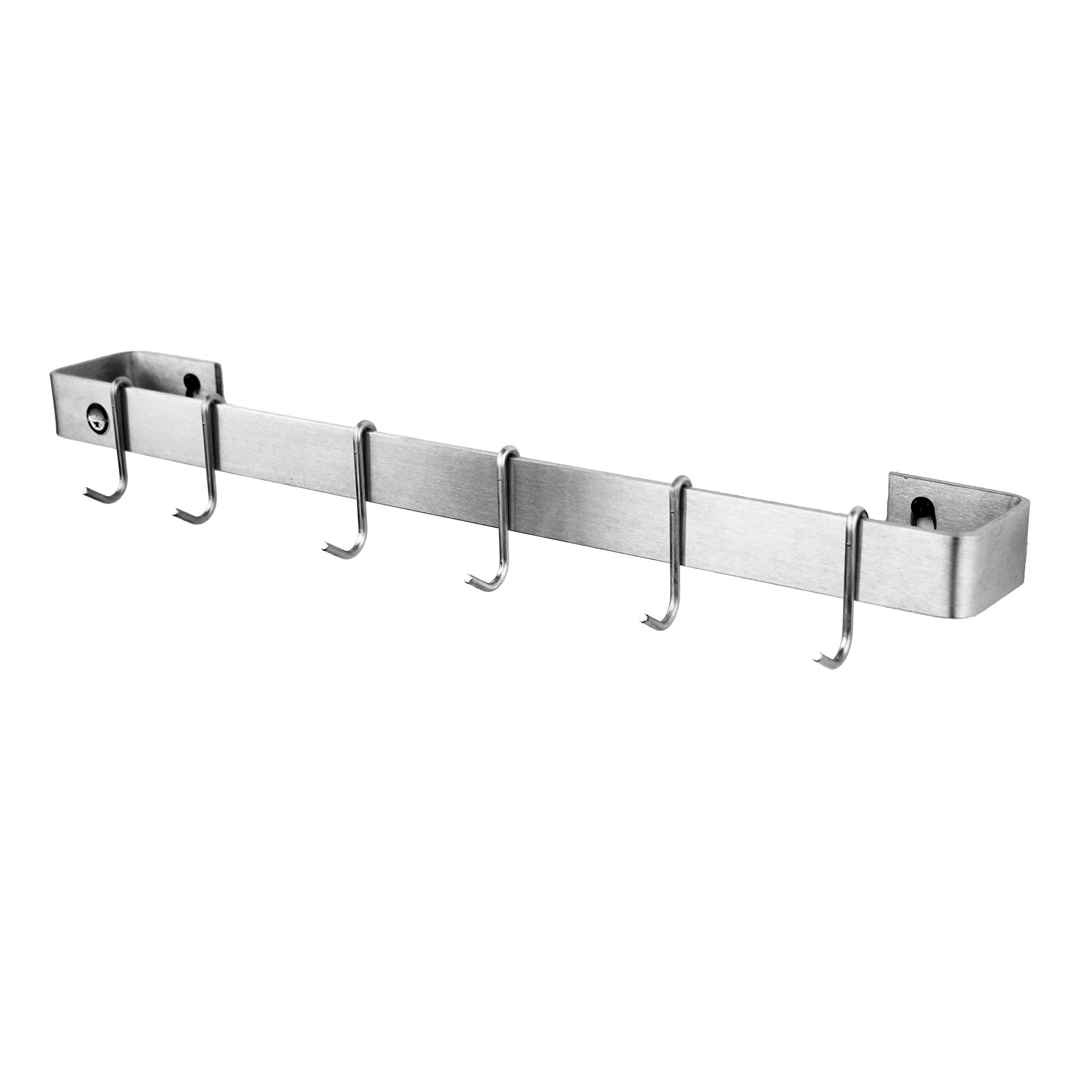 Enclume Premier Utensil Bar Wall Rack, Stainless Steel