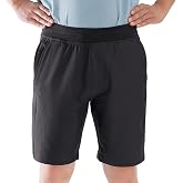SCOTTeVEST Elevated Everyday Lounge Shorts for Men, 10 Pockets | 4-Way Stretch Travel Shorts with Quick-Dry, Water and Stain-Repellent Fabric, Wrinkle Resistance, and All-Day Comfort