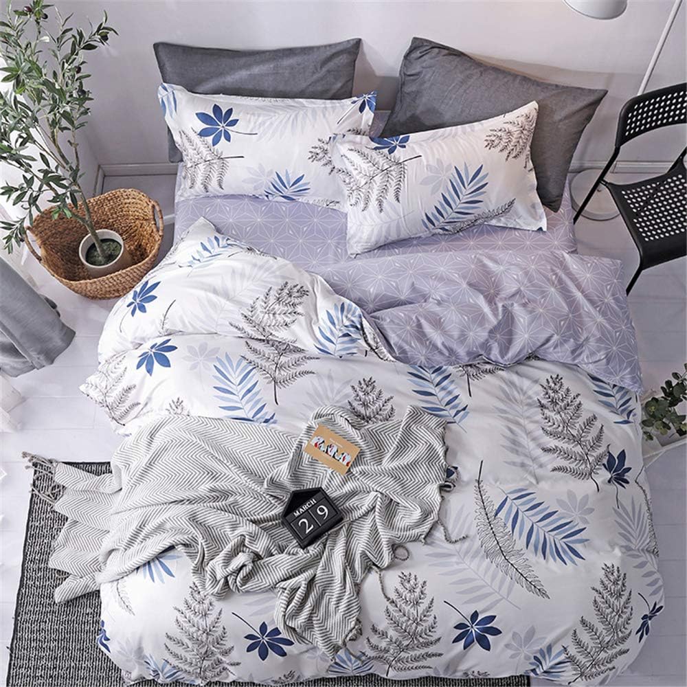 JUNDY Bed Sheets Set, Soft Brushed Microfiber Set - Wrinkle, Fade, Stain Resistant - Hypoallergenic Home textile cotton bed four sets of colour16 2.0m
