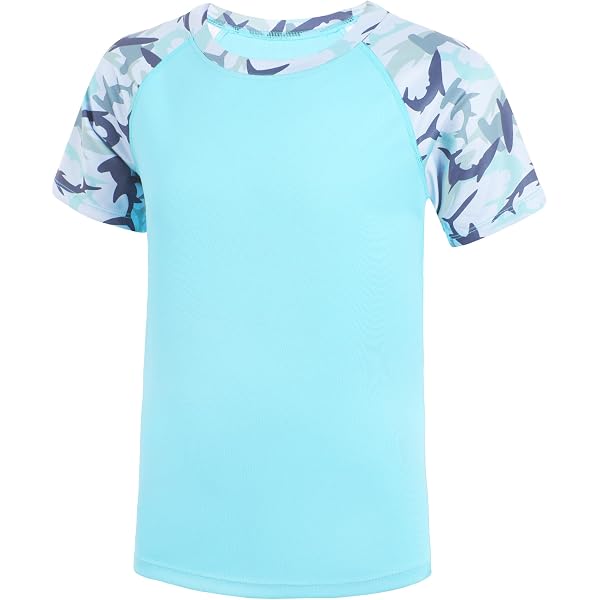 DRONIRING Jungen Fischershirt Mit LSF 50+ – Langärmliger Rashguard, UV-Schutz, Mit Tasche
