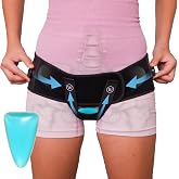 wearwan Pelvic Support Belt for Pregnancy &amp; Postpartum - Prolapse Support for Women - Vulvar Varicosities Support(L/XL)