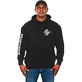 JH DESIGN GROUP Men’s Ford Mustang Classic Black Pullover Hoodie Sweatshirt