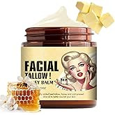 Cebo de Res para la Cara Original, Sebo de Res para la Cara, Bálsamo de Sebo de Vacuno Ecológico Alimentado Con Pasto para Una Piel Tersa Hidratante Totalmente Natural, 4.23OZ