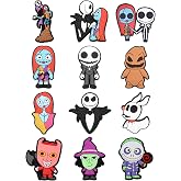 Beamandi Horror Movie Characters Shoe Charms Decoration for Adults Men Women Boys Girls Wristband Clog Sandals Accessories Halloween Party Gifts