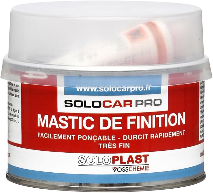 Apprêt De Finition SOLOPLAST - Aérosol Gris 400 Ml - Pour Rénovation Et Réparation - Neuf