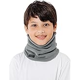 GOT Sports Kids Neck Warmer - Polar Fleece Ski Mask for Boys Girls - Double-Layer Scarf (Ages 7-12)