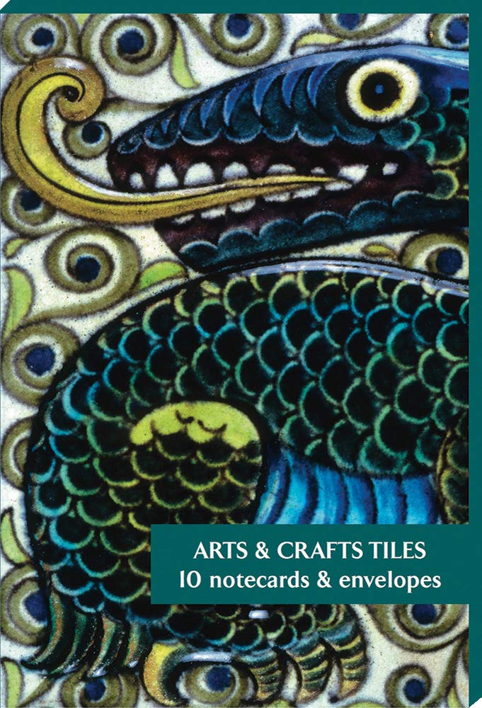Arts & Crafts Tiles Blank Notecard Pack by Fitzwilliam Museum (2 Each of 5 Designs)