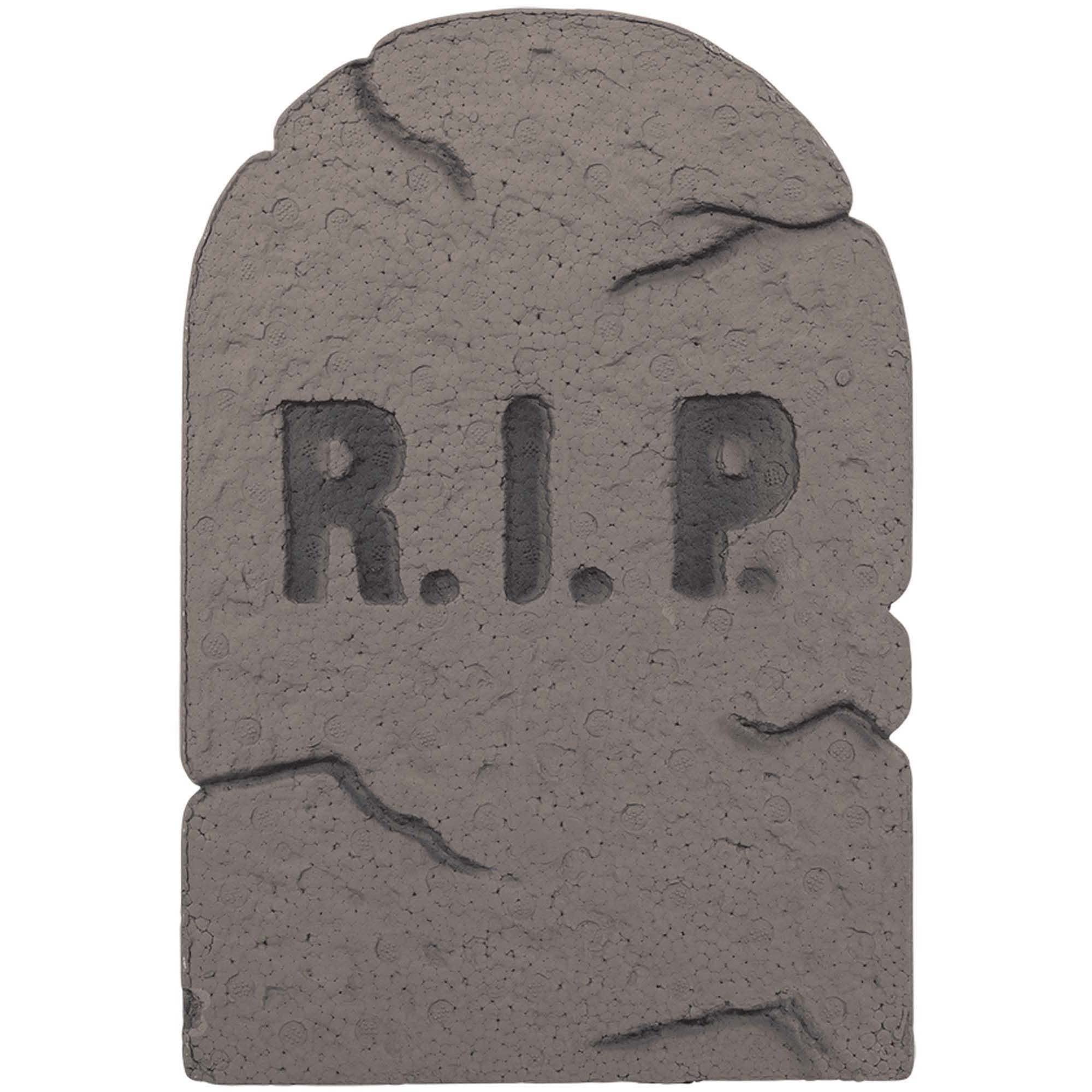Amscan 241254 - Halloween RIP Grey Tombstone Party Decoration - 31 cm