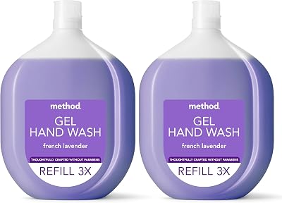 Method Hand Wash Refill French Lavender 2x1L Pack of 2