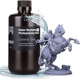 ELEGOO Water Washable 3D Printer Resin 2.0 1000g Grey 395-405nm