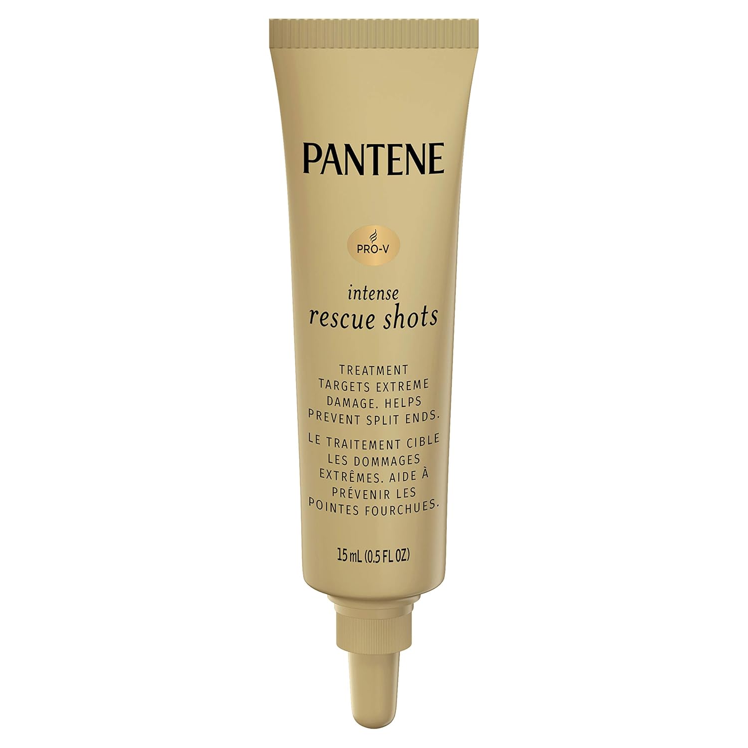Pantene, Rescue Shots Hair Ampoules Treatment, Intensive Repair of Damaged Hair, Pro-V, 1.5 Fl Oz, Twin Pack : Beauty