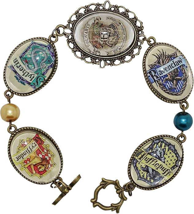 Cyqun Harry Potter Hogwarts School Bracelet Gryffindor