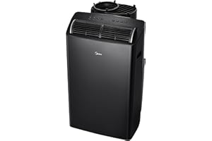 Midea 12,000 SACC Portable AC inverter, Black (MP12SVKBA3RCM)