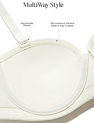 Wingslove Women's Strapless Full Figure Bra