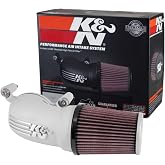 K&amp;N Cold Air Intake Kit: High Performance, Increase Horsepower, 63-1134S | Fits Select 2008-2015 HARLEY DAVIDSON: FXSB Breakout/FLS Softail Slim/FLSTN Fat Boy FLRT Freewheeler(See Product Description)