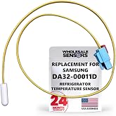 Replacement for Samsung DA32-00011D Refrigerator Temperature Sensor | 24-Month Warranty, USA Business, Fits Samsung Refrigerators, Direct Replacement