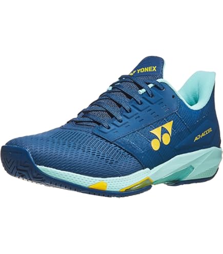 Amazon.com: YONEX 男款Power Cushion Fusion Rev 3 網球鞋