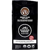 Kicking Horse Coffee, Grizzly Claw, Dark Roast, Ground, 10 oz - Certified Organic, Fairtrade, Kosher Coffee