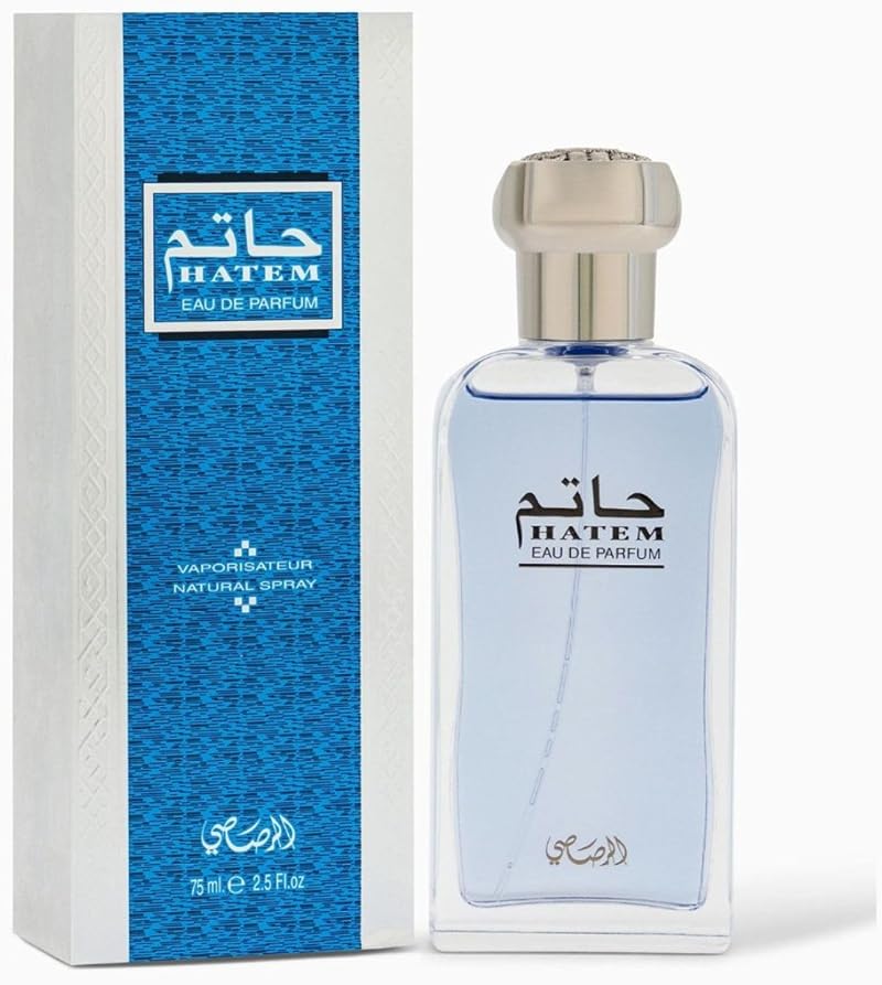 Rasasi Hatem for Men Eau de Parfum Spray 2.5 oz Floral Fruity Woody Fragrance