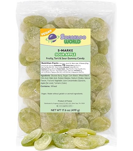 Amazon.com : Swedish Candy S-Marke Sour Peach and Cola Gummy Candy
