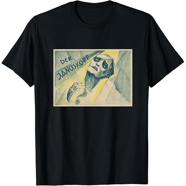 Amazon.com: The Head of Janus Film Poster T-Shirt : Clothing