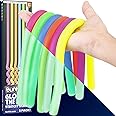 BUNMO Glow in The Dark Stretchy Strings 6pk | Calming Sensory Toy | Perfect Fidget Toy for Anxiety & Stress | Addictive & Fun
