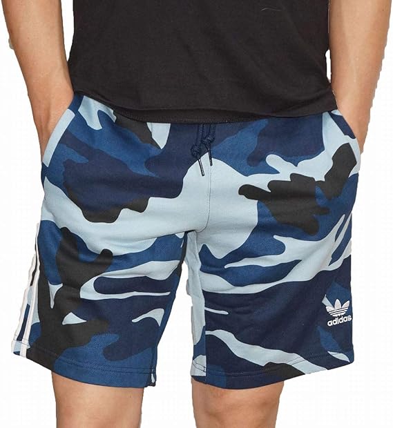 Amazon アディダス Adidas オリジナルス ショートパンツ 迷彩 青 紺 メンズ Dv46 トレフィル M ショートパンツ 通販