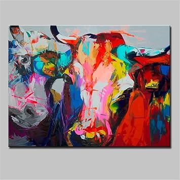 Amazon ウォールデコレーションペインティング壁画アート現代アート