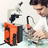 Preciva Soldering Fume Extractor UK Plug, 8 Active Carbon Filters, 2 Clips view 7