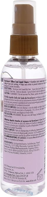 Avlon Keracare Silken Seal Liquid Sheen Spray 120ml Style 3 Shine Frizz Control view 3