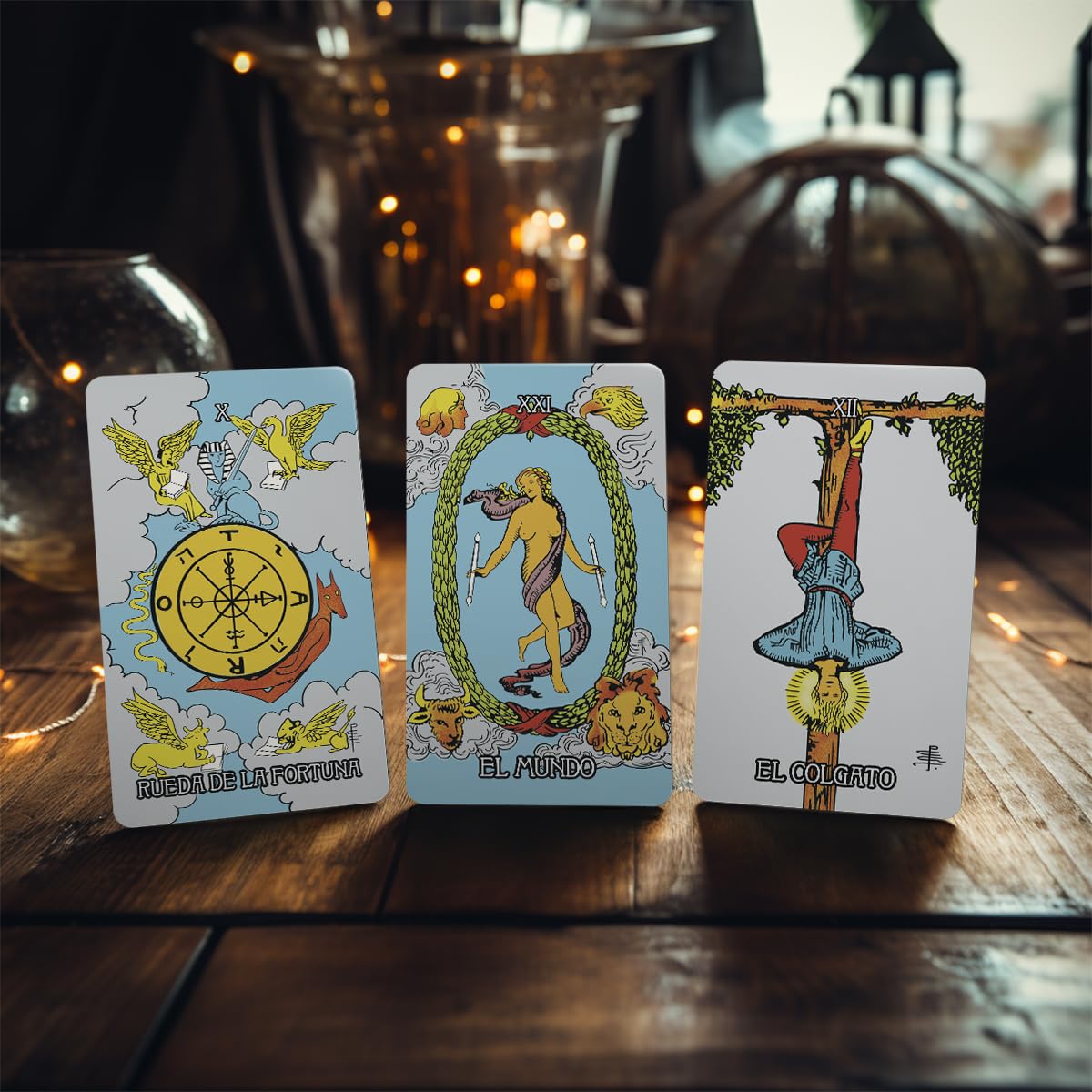 Original Tarot Cards in Spanish | 78 Card Deck | Pocket-Sized (4.13