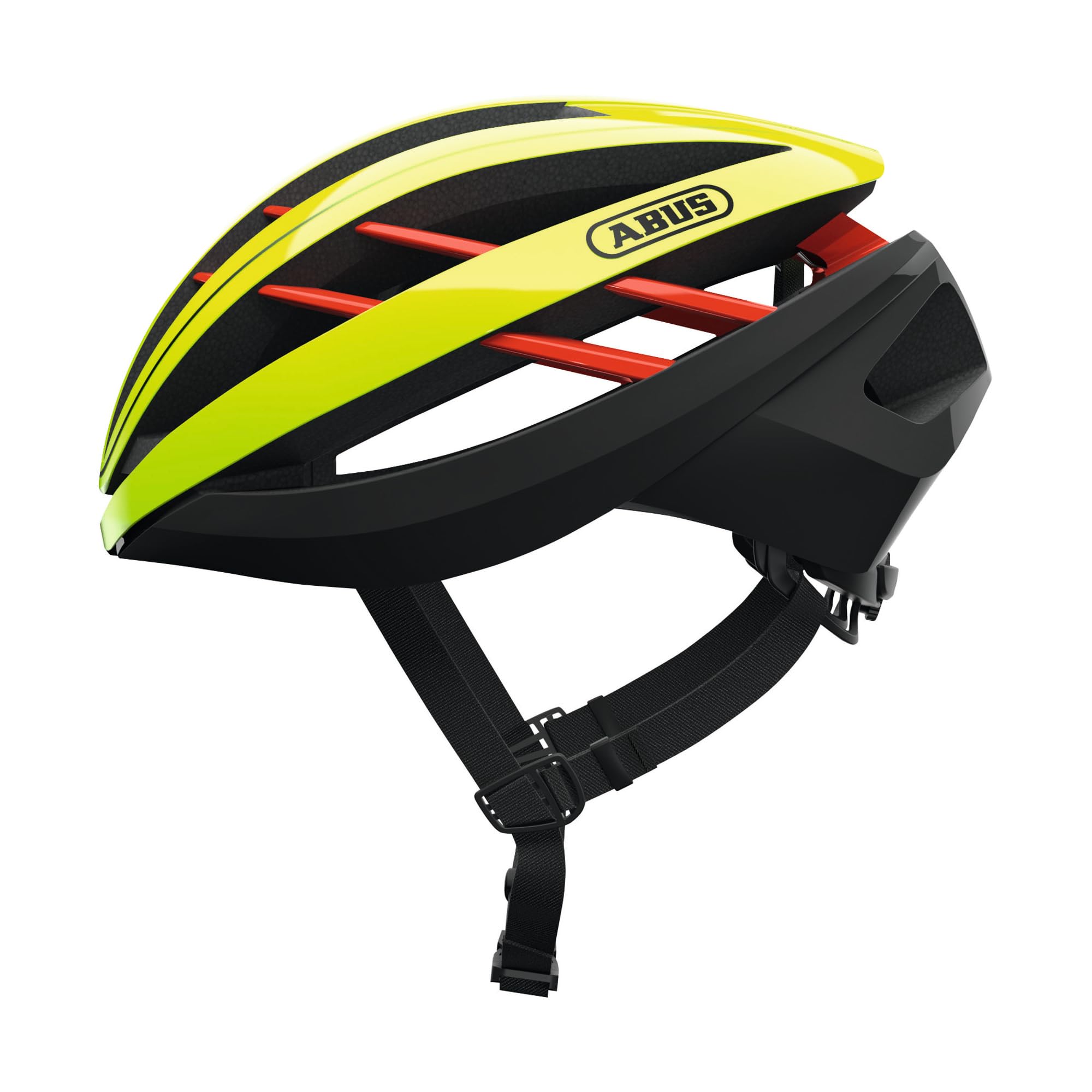 ABUS Aventor road bike helmet - bike helmet for professional cycling - good ventilation properties - for men and women