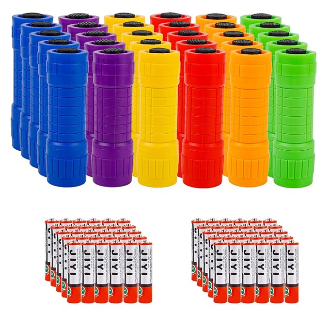 Whaply Small Mini Flashlights Pack of 30, Multipack Bulk Flashlights